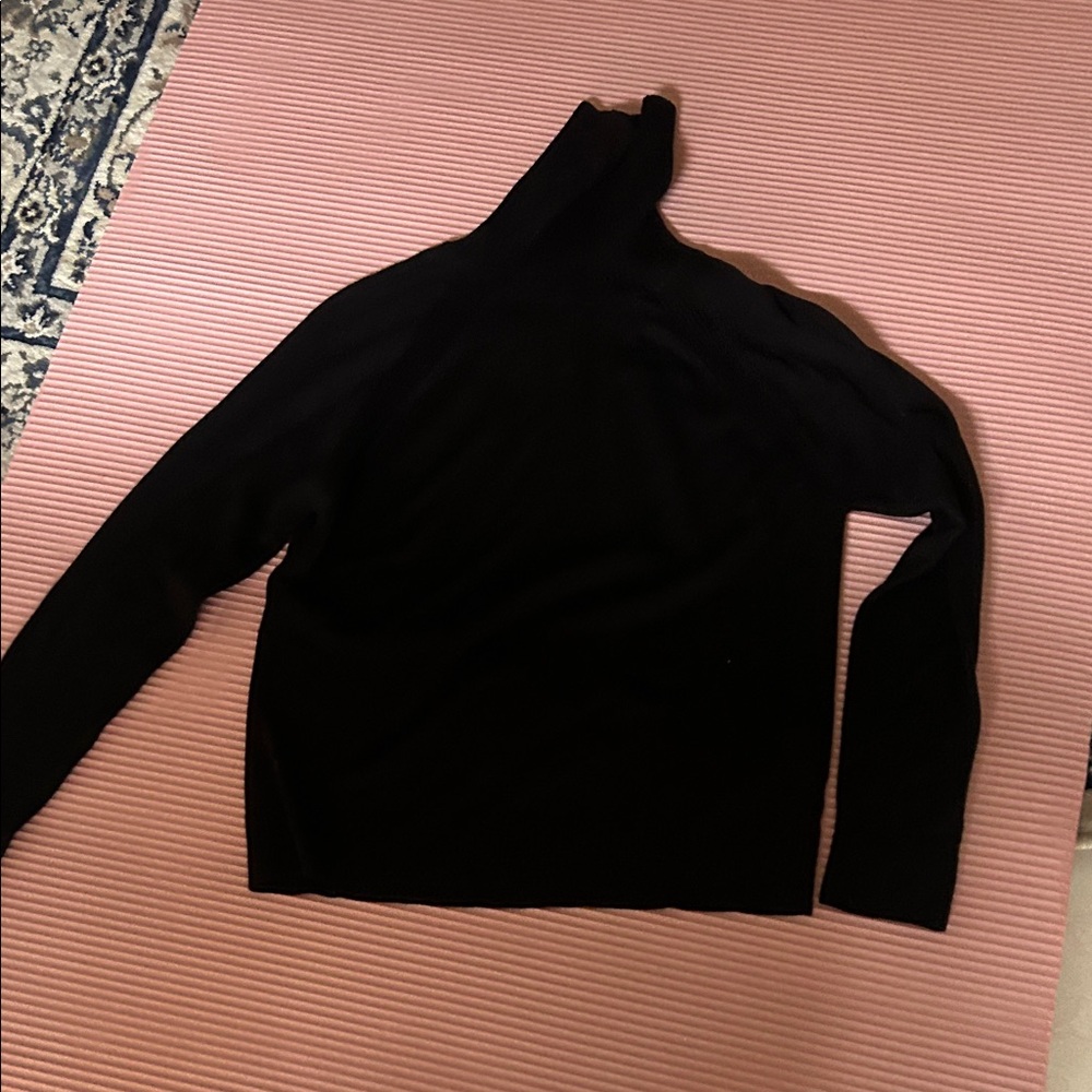 Banana Republic Black Cowl Neck Sweater